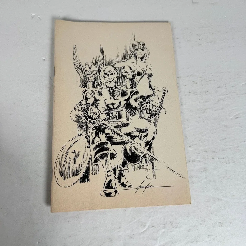 1977 Chicago Comicon Program Mike Grell Chester Gould Stan Lee Harvey Kurtzman